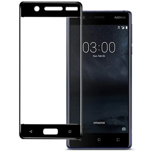 Replacement for NOKIA 3 4D BLACK FULL TEMPERED SCREEN GUARD - Quality Phone Parts in Sri Lanka